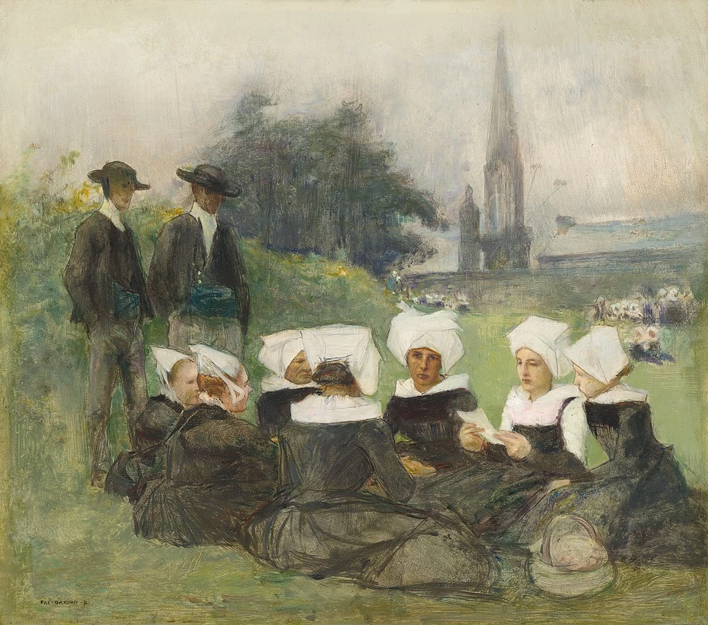 Studio per Donne bretoni a un perdono - National Gallery of Art Corcoran